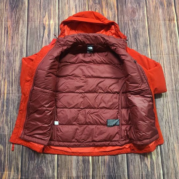 The North Face Jacket Mens Small Mountain Light Futurelight Triclimate Red - Picture 13 of 16